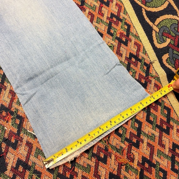 American Eagle Outfitters Light Blue Flare Jeans - Picture 7 of 9